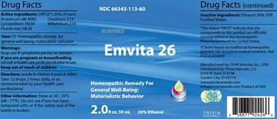 Emvita 26 (Label)
